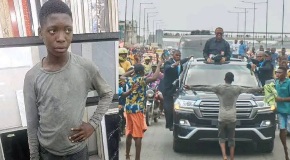 Boy who blocked Obi’s convoy released after three months in custody.