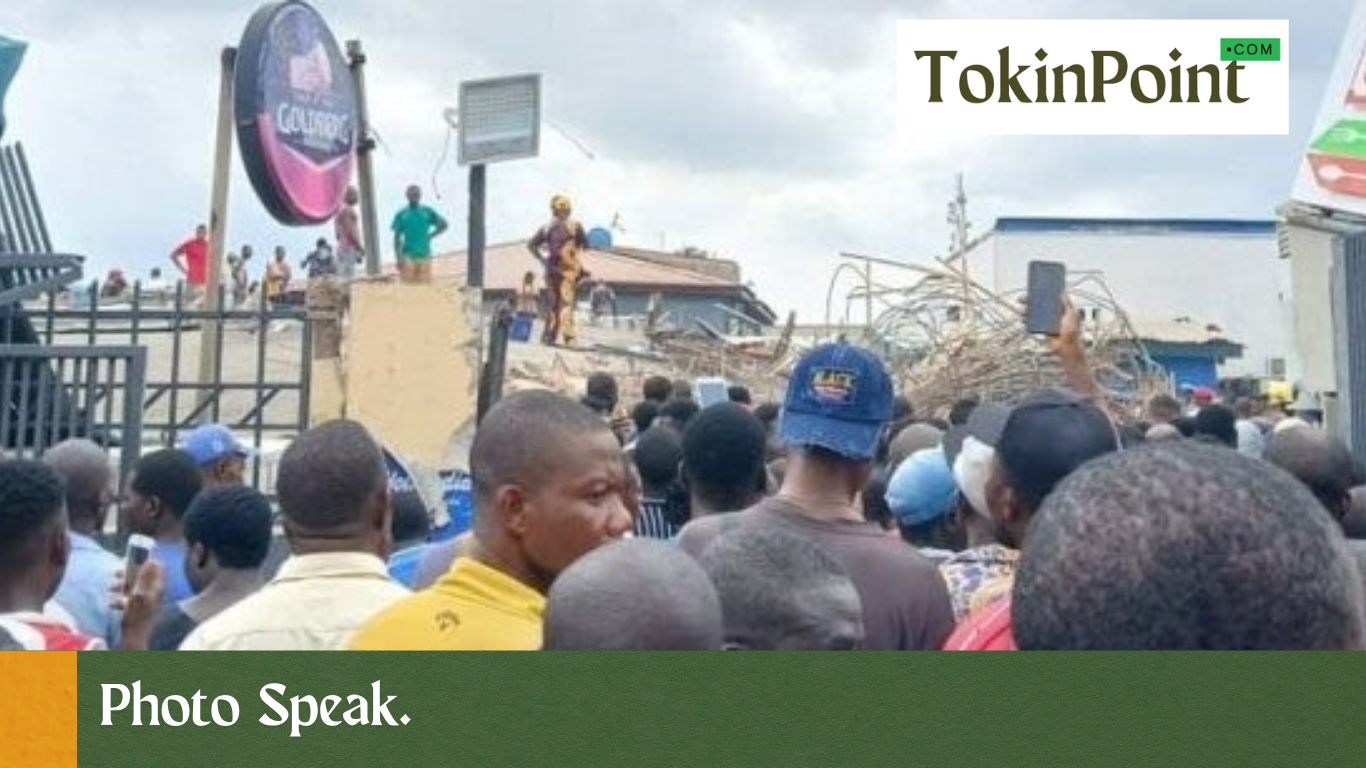 Building Collapse in Lagos Traps Several People