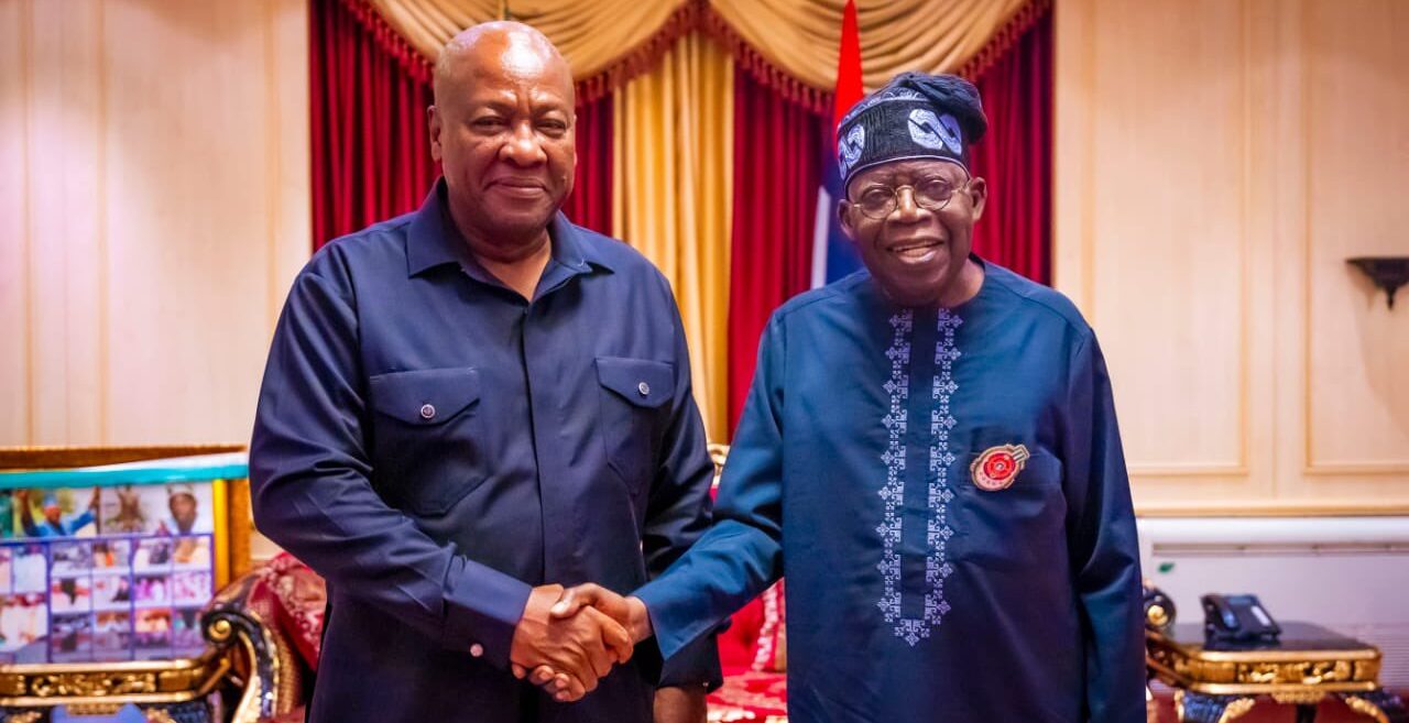 Tinubu Received Mahama