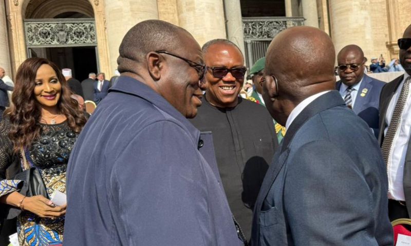Peter Obi Denies ₦225bn Scandal Meeting with Tinubu in Rome.