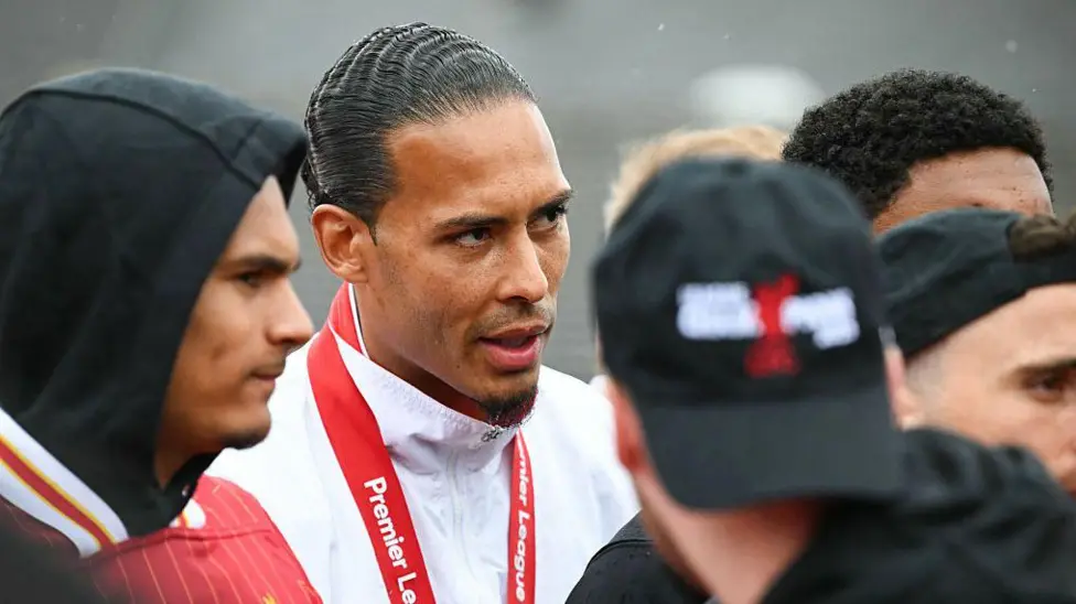Van Dijk Sends Support to Injured Fans After Liverpool Parade Incident.