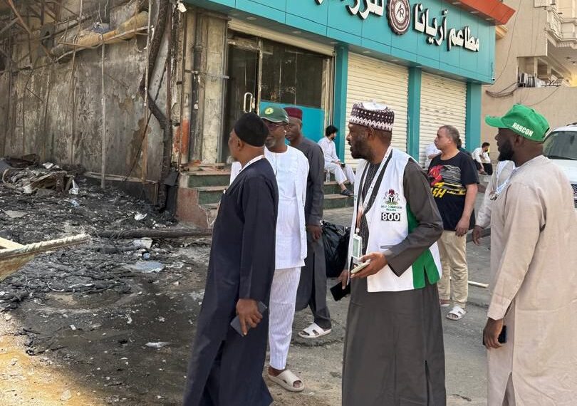 Fire Breaks Out at Hotel Housing Over 480 Nigerian Pilgrims in Mecca.