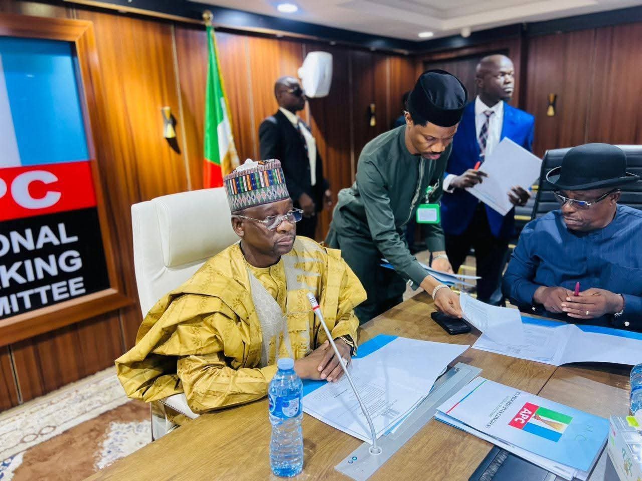 Dalori Chairs First APC Meeting After Ganduje’s Resignation.