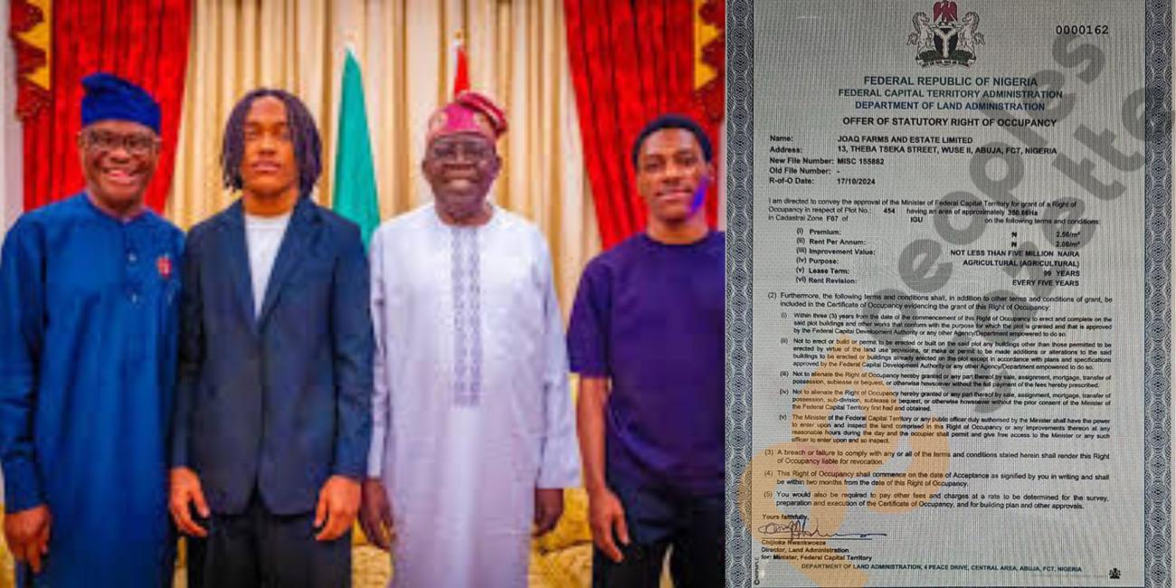 Report Alleges FCT Minister Wike Allocated Over 2,000 Hectares of Abuja Land to His Son.
