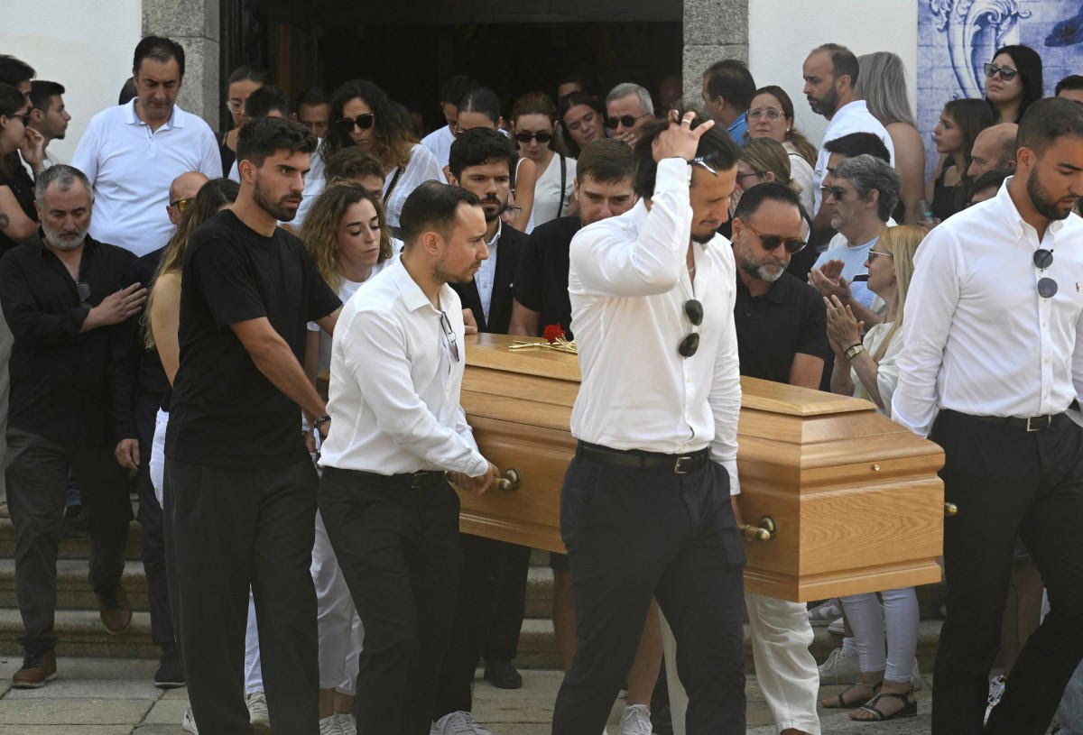 Liverpool Star Diogo Jota and Brother Laid to Rest in Portugal.